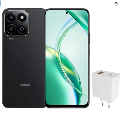 HONOR 200 Smart 5G Smartphone 4GB+256GB + Transformador de 88W (COMBO)